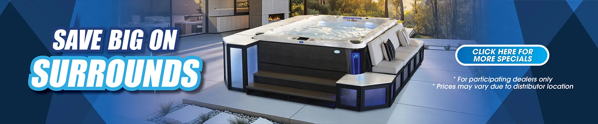 Calspas hot tub being used in a family setting - Alhambra