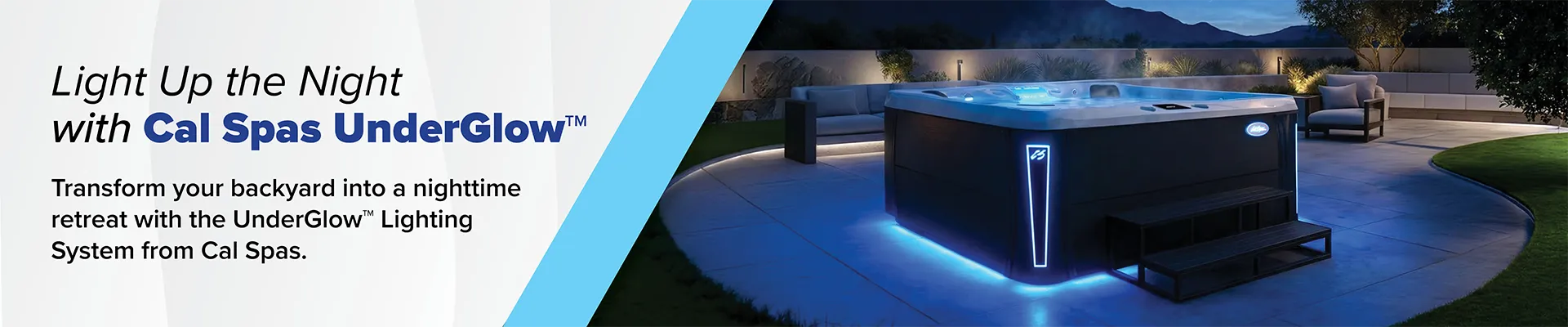 Calspas hot tub being used in a family setting - Alhambra